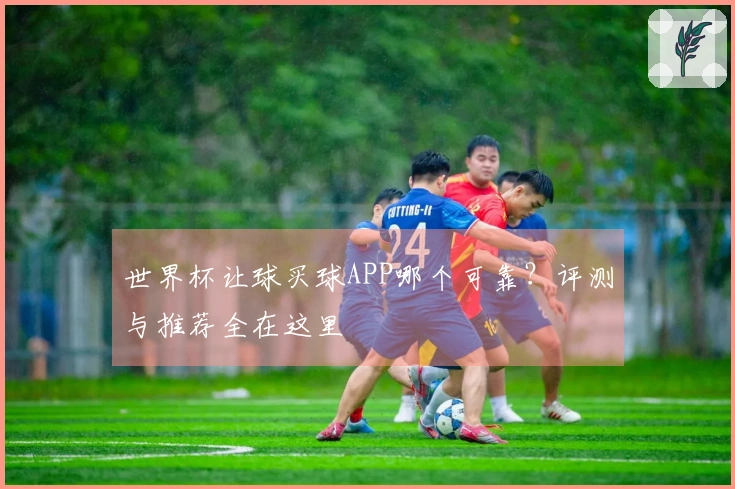 世界杯让球买球APP哪个可靠？评测与推荐全在这里